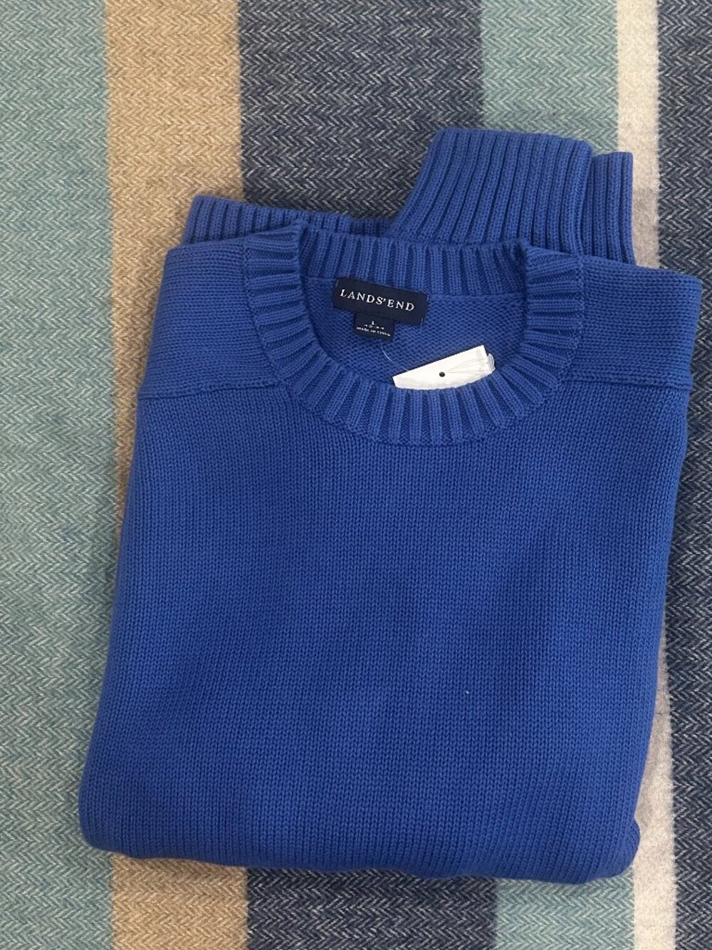 Lands' End Men's Crewneck Sweater (NWT)
